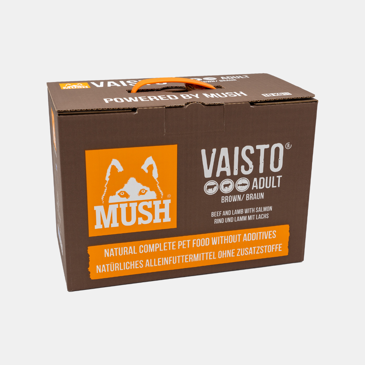 MUSH Vaisto® ADULT brown beef and lamb with salmon